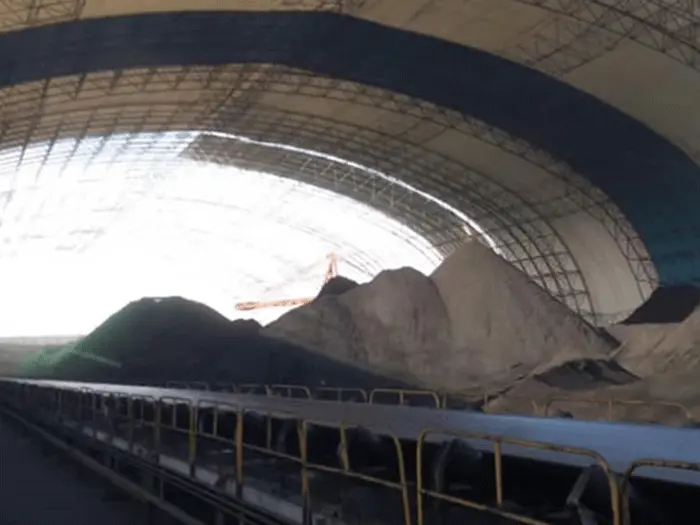 自贡煤棚料仓网架